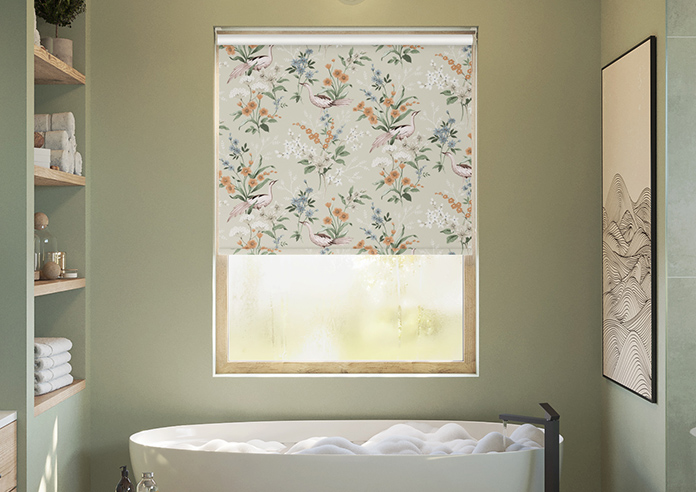 Jade, Gris - Twist&Fit Roller Blind - Image 3